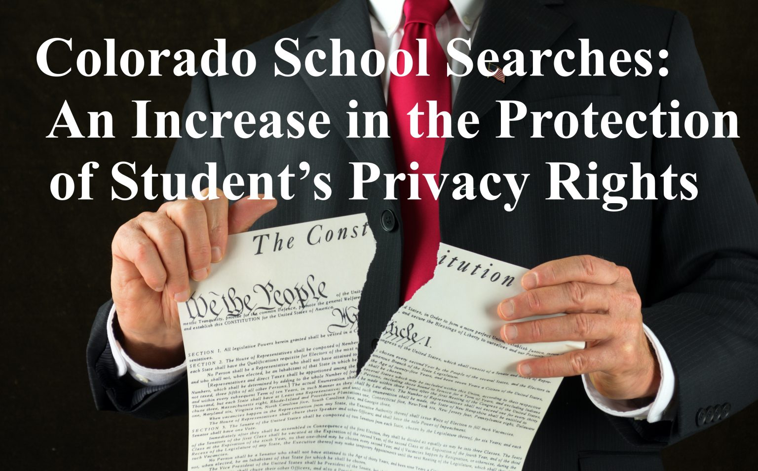 Colorado School Searches An Increase in the Protection of Student’s