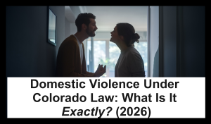 Domestic Violence Under Colorado Law: What Is It Exactly? (2026)