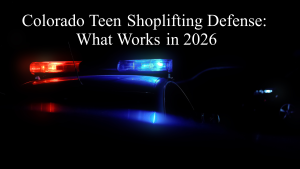 Colorado Teen Shoplifting Defense: What Works in 2026